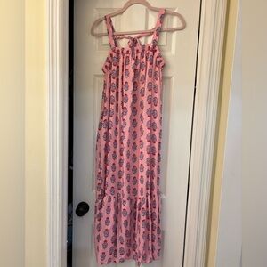 Pink Floral Old Navy Maxi Dress